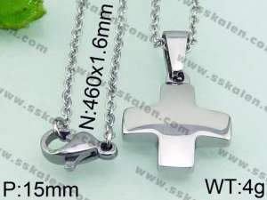 Stainless Steel Necklace - KN26251-JE