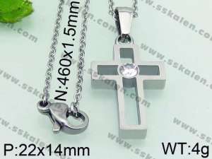 Stainless Steel Necklace - KN26253-JE