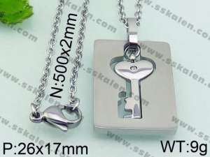 Stainless Steel Necklace - KN26289-JE