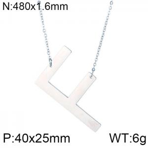 Stainless Steel Necklace - KN26362-K