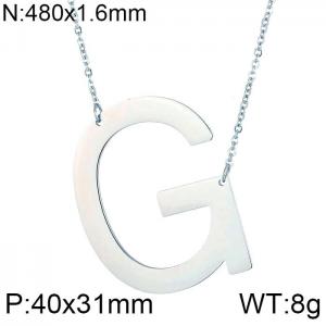 Stainless Steel Necklace - KN26363-K