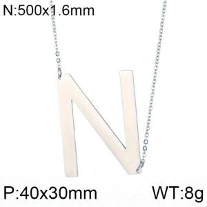 Stainless Steel Necklace - KN26370-K