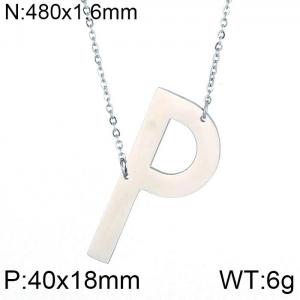 Stainless Steel Necklace - KN26372-K