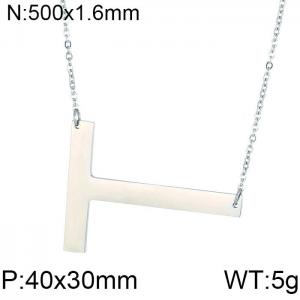 Stainless Steel Necklace - KN26376-K