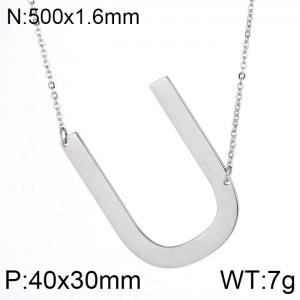 Stainless Steel Necklace - KN26377-K