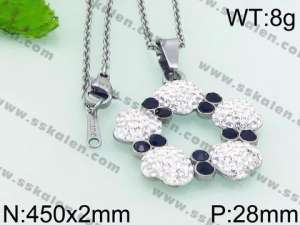 Stainless Steel Necklace - KN26524-K