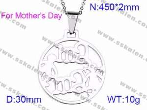 Stainless Steel Necklace - KN26586-K