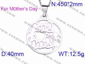 Stainless Steel Necklace - KN26587-K