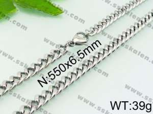 Stainless Steel Necklace - KN26618-Z