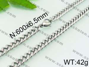 Stainless Steel Necklace - KN26619-Z