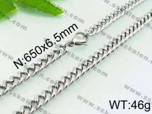 Stainless Steel Necklace - KN26620-Z