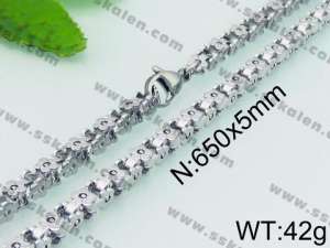 Stainless Steel Necklace - KN26821-Z