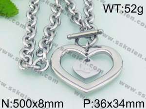 Stainless Steel Necklace - KN26824-Z