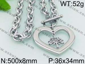 Stainless Steel Necklace - KN26825-Z