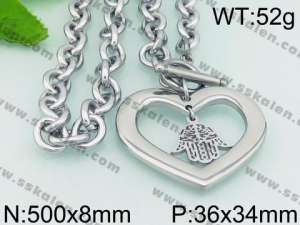 Stainless Steel Necklace - KN26826-Z