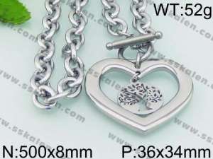 Stainless Steel Necklace - KN26828-Z