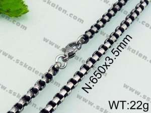 Stainless Steel Necklace - KN26955-TJY