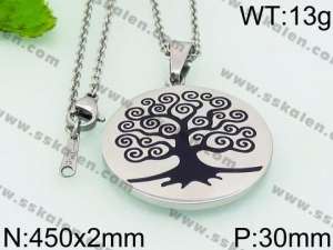 Stainless Steel Necklace - KN27882-K