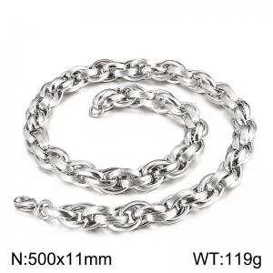 Stainless Steel Necklace - KN28120-Z