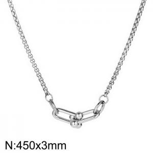 Stainless Steel Necklace - KN282254-Z