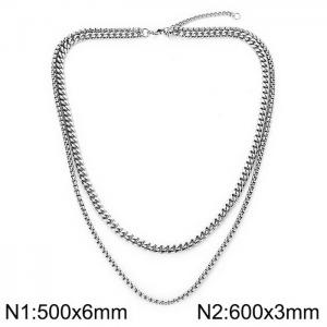 Stainless Steel Necklace - KN282304-Z