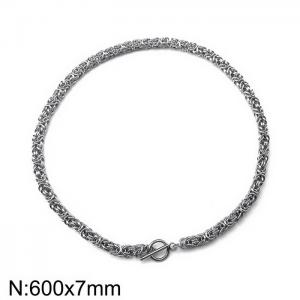 Stainless Steel Necklace - KN282344-Z
