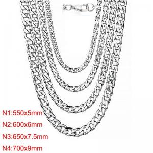 Stainless Steel Necklace - KN282611-Z