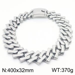 Stainless Steel Necklace - KN282967-KJX