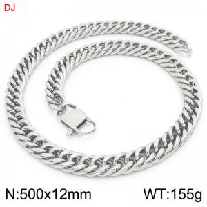 Stainless Steel Necklace - KN283470-Z
