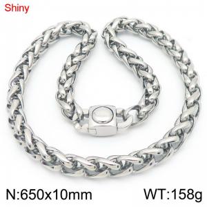 Stainless Steel Necklace - KN283494-Z