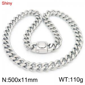 Stainless Steel Necklace - KN283533-Z
