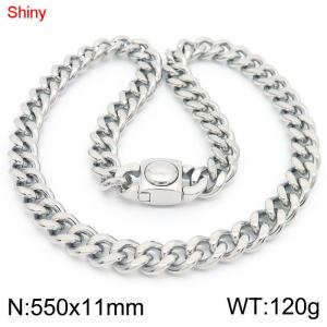 Stainless Steel Necklace - KN283534-Z