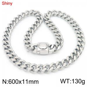 Stainless Steel Necklace - KN283535-Z