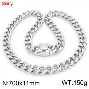 Stainless Steel Necklace - KN283537-Z