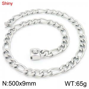 Stainless Steel Necklace - KN283617-Z