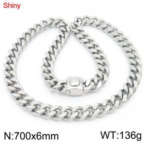 Stainless Steel Necklace - KN283663-Z