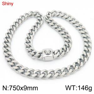 Stainless Steel Necklace - KN283685-Z