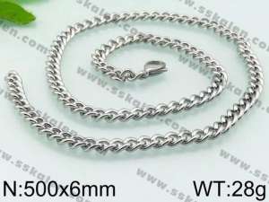 Stainless Steel Necklace - KN28381-Z