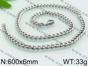 Stainless Steel Necklace - KN28383-Z