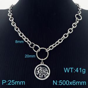 Stainless Steel Necklace - KN284004-Z