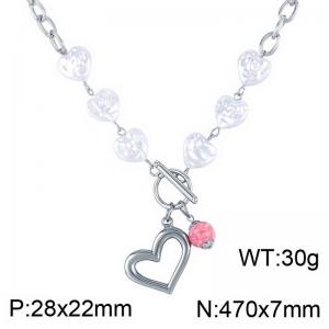 Stainless Steel Necklace - KN284109-NJ