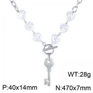 Stainless Steel Necklace - KN284112-NJ