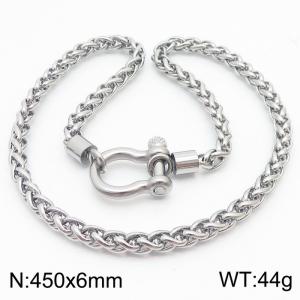 Stainless Steel Necklace - KN28453-K