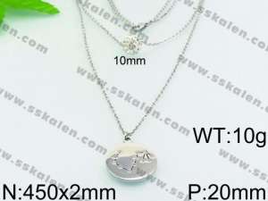 Stainless Steel Necklace - KN28478-Z