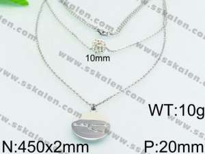 Stainless Steel Necklace - KN28481-Z