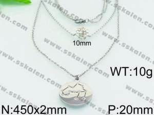 Stainless Steel Necklace - KN28484-Z