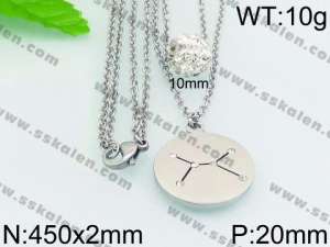 Stainless Steel Necklace - KN28487-Z