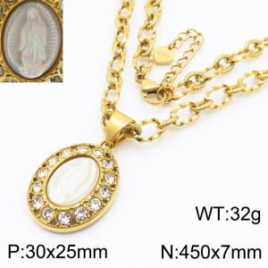Off-price Necklace - KN284932-KC