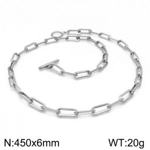 Stainless Steel Necklace - KN284955-Z