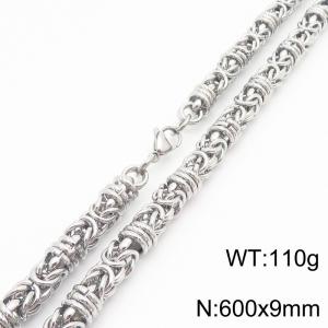 Stainless Steel Necklace - KN286929-TSC